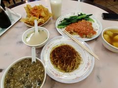 豆浆-满足面(白水井大街店)