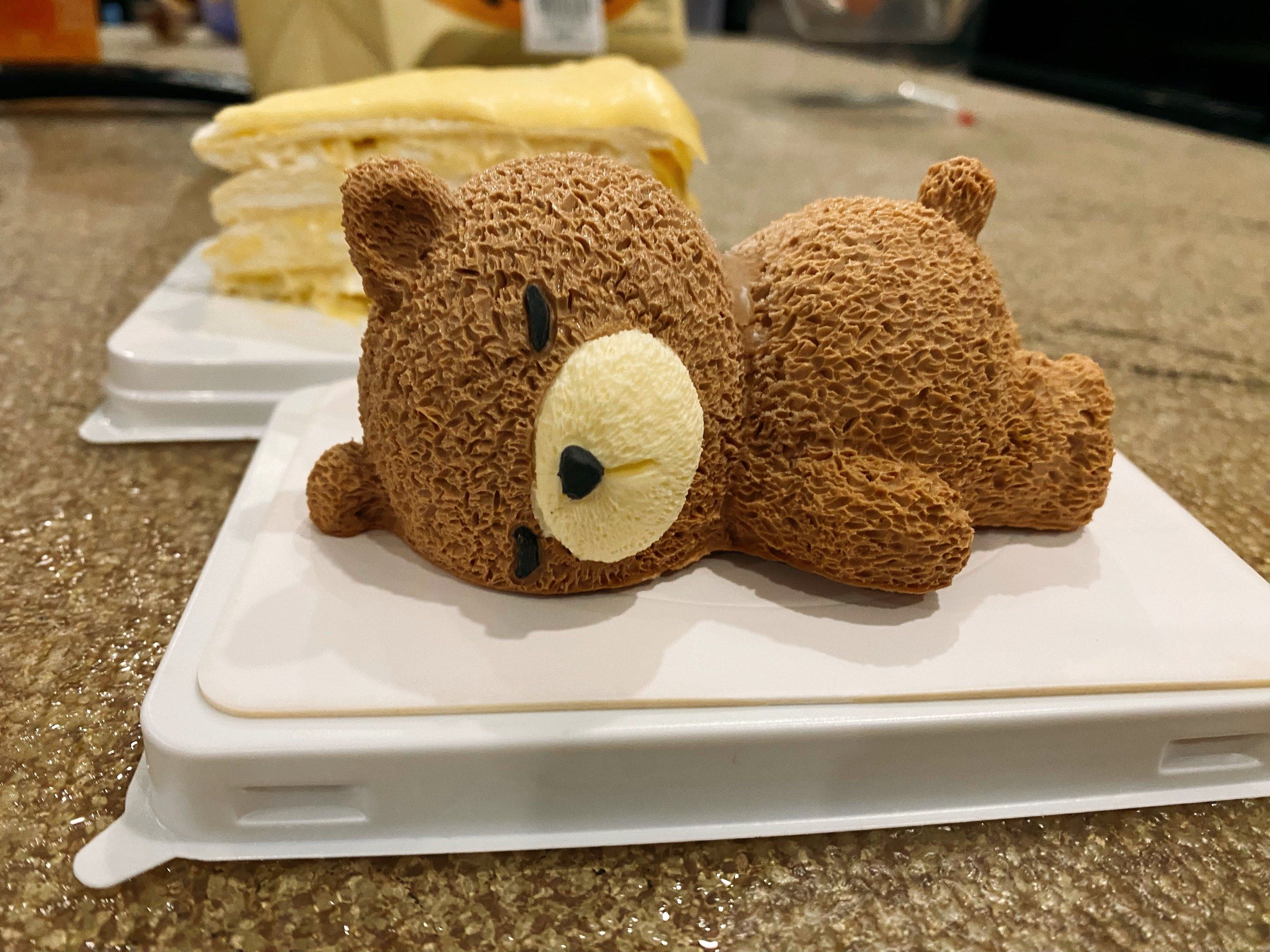 小熊蛋糕 甜蜜满分哦