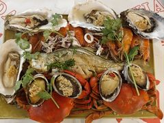 海鲜中咖拼盘-阿尔法海鲜排档(爱琴海店)