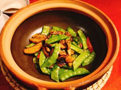 啫啫飘香牛肝菌-禧和源养生素食茶馆