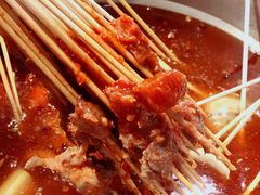 蒜香牛肉粒-马路边边 传媒大学店
