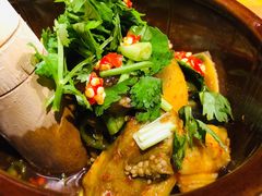 烧椒擂茄子-老滇山寨•云南特色菜•地方菜•民族风情歌舞表演(金碧店)