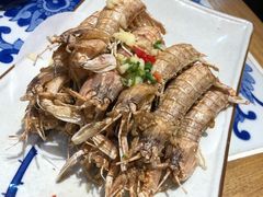 椒盐虾菇-王庄阿咪海鲜大排档(上下杭店)