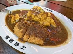 现炸猪排咖喱蛋包饭-伽喱博士 Dr.CURRY咖喱饭(太阳宫咖喱店)