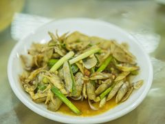姜葱炒圣子-明记海鲜大排档(巽寮湾店)