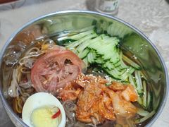 -吉林延边牛肉汤饭，大冷面