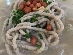 上汤鱼皮角浸鱼面-水乡人家私房菜(逢简店)