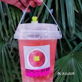 奈雪一升桃🔥喝了就别想“桃”🍑 