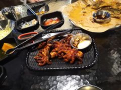 烤辣味八爪鱼-青春韩国料理(汽博店)