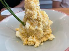 农家鸡蛋拌蒜-山东宾馆·齐鲁苑餐厅