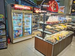 面包甜点陈列柜-Caidie Bakery采蝶轩(钟村店)