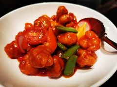 菠萝咕咾鸡球肉-玫瑰厅上海菜(兴国路店)