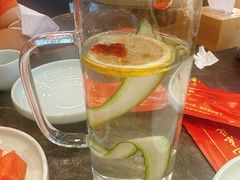 黄瓜枸杞柠檬水-李记饺子·熏酱东北菜(欢乐谷店)