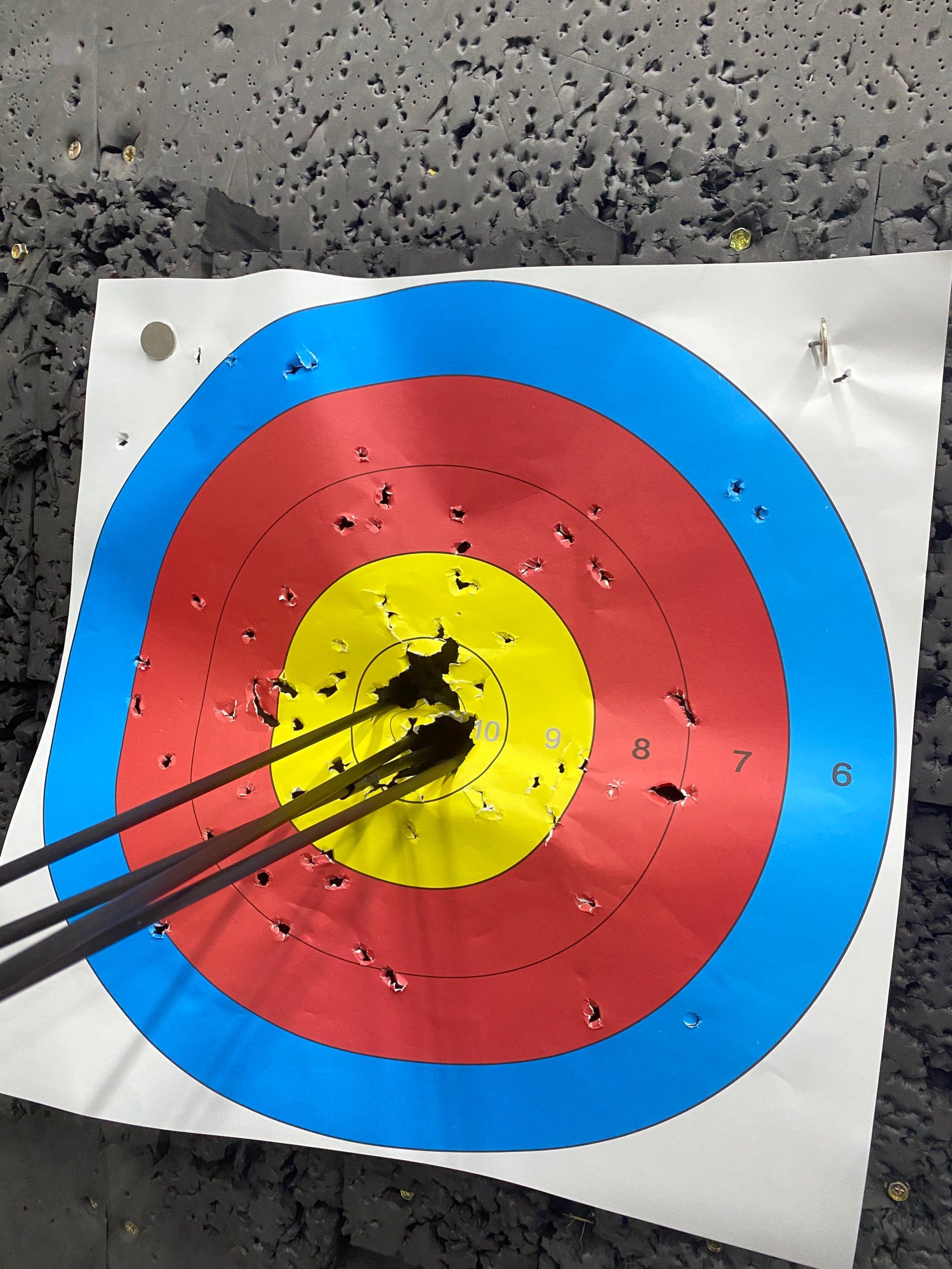 射中十环的秘诀