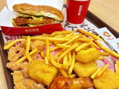 -百富烤霸 烤鸡汉堡(长江路店)