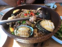 山茶油鲍鱼焖土鸡-望湘园·湖南菜(宏伊店)
