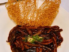 响油鳝丝配上海两面黄-海味观(老西门店)