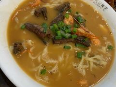 虾爆鳝片-何记面馆(龙泉山店)