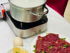 窝蛋牛肉粥-天鲜阁·海鲜粤菜·33年老字号(石槎白云站店)