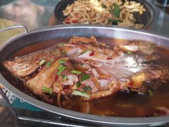 铁板臭鲑鱼-徽州美食(三十年老店)