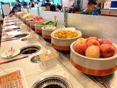 自助取餐区-密友回转自助火锅(世茂国际广场店)