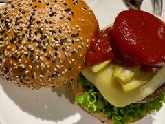 芝心牛肉汉堡-Lets burger非常汉堡·环球风味(蓝色港湾店)