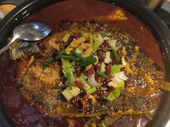 -探鱼·鲜青椒爽麻烤鱼(天一广场店)