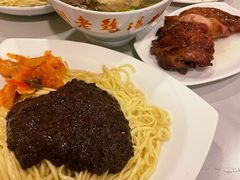 炸酱干挑面-民间老鸡汤面馆(中山北路店)