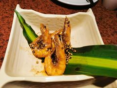 胡味油爆虾-绿茶餐厅(华联万柳店)