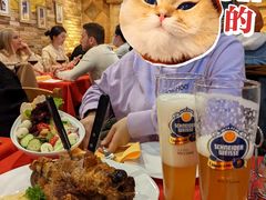 德式烤猪肘配酸菜土豆泥-申德勒加油站西餐厅(日坛路总店)