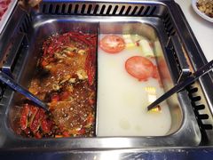 美牛蛙锅鸳鸯锅-重庆高老九火锅(万象城店)