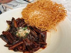 响油鳝丝配上海两面黄-海味观(老西门店)