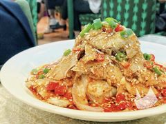 蒜泥白肉-辣四方新派川菜