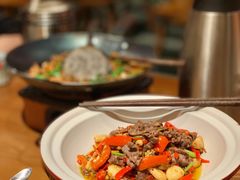 菜籽油炒衡东黄牛肉-老湘村·湖南土菜(天河维多利店)