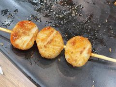 烤年糕-宝记烧烤·碳锅羊肉·羊蝎子火锅·夜食社(文体路创始店)