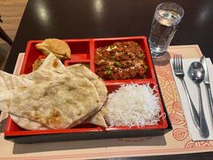 咖喱羊肉靡和绿豌豆-克比叔叔印度餐厅Kebabs on the Grille(人民广场店)