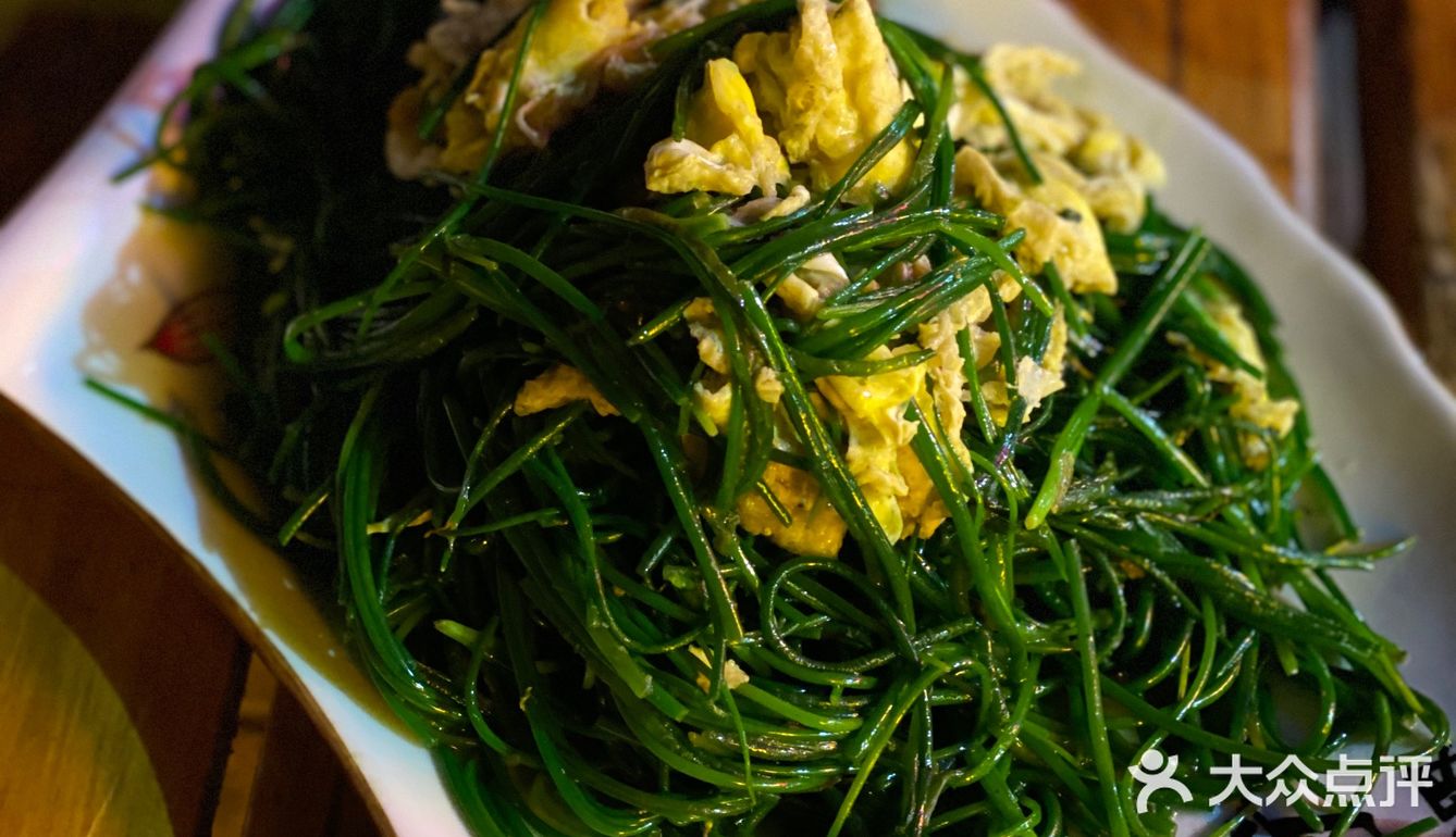 可谓食品中的佳品。沙葱炒蛋特别好吃