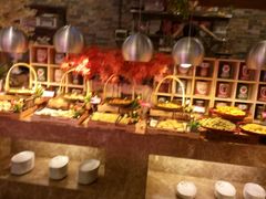 自助取餐区-大漠风烤肉火锅自助餐厅(鹰展店)