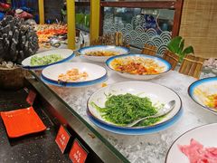 自助取餐区-四海一家自助餐(益田假日广场店)