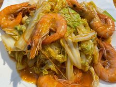 大虾烧白菜-1937青岛老味道·海肠捞饭·青岛菜(大鲍岛栈桥店)