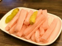 泡椒萝卜-盟重烧烤(东瓜山创始店)