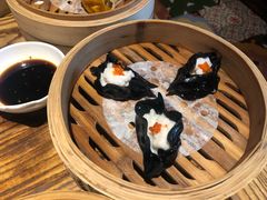 墨鱼凤眼饺-颐和•海鲜砂锅粥•啫啫煲(奥林匹克广场店)
