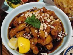 坚果黑醋里脊-长安大牌档之西安博物院文化餐厅(中贸店)