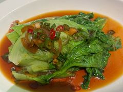 葱椒豉油灼生菜-冰火楼(梦泽园店)