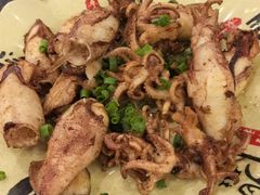 椒盐鱿鱼-疍家人黄记海鲜火烧烤