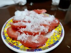 白糖拌西红柿-阿婆潮汕砂锅粥(王府大街店)