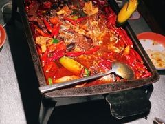 -探鱼·鲜青椒爽麻烤鱼(天河优托邦店)