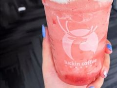 乌龙生椰乳茶-瑞幸咖啡(外滩SOHO店)