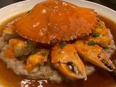 和乐蟹蒸手剁肉饼-广州文华东方酒店·江-由辉师傅主理