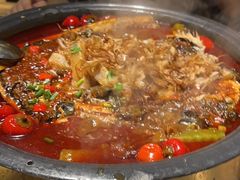 -探鱼·鲜青椒爽麻烤鱼(天一广场店)